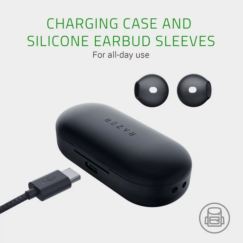 Razer Hammerhead True Wireless Bluetooth Earbuds Razer Hammerhead True Wireless Bluetooth Earbuds